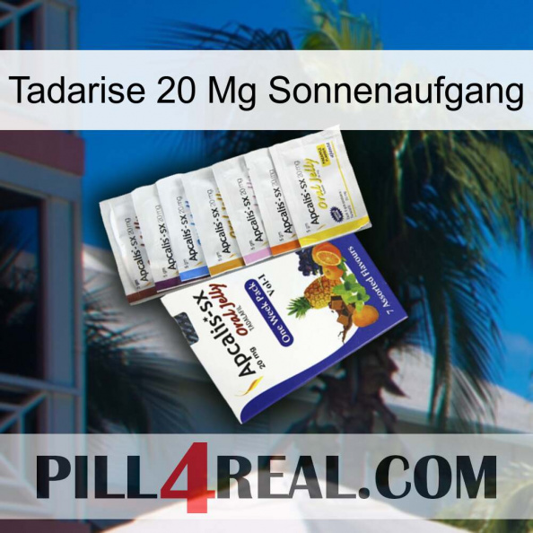 Tadarise 20 Mg Sunrise 11